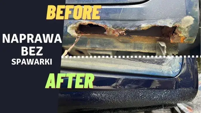 wymiana prog&oacute;w samochodowych przed po