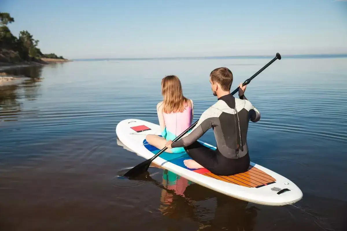 Jezioro Mucharskie sporty wodne kajaki SUP
