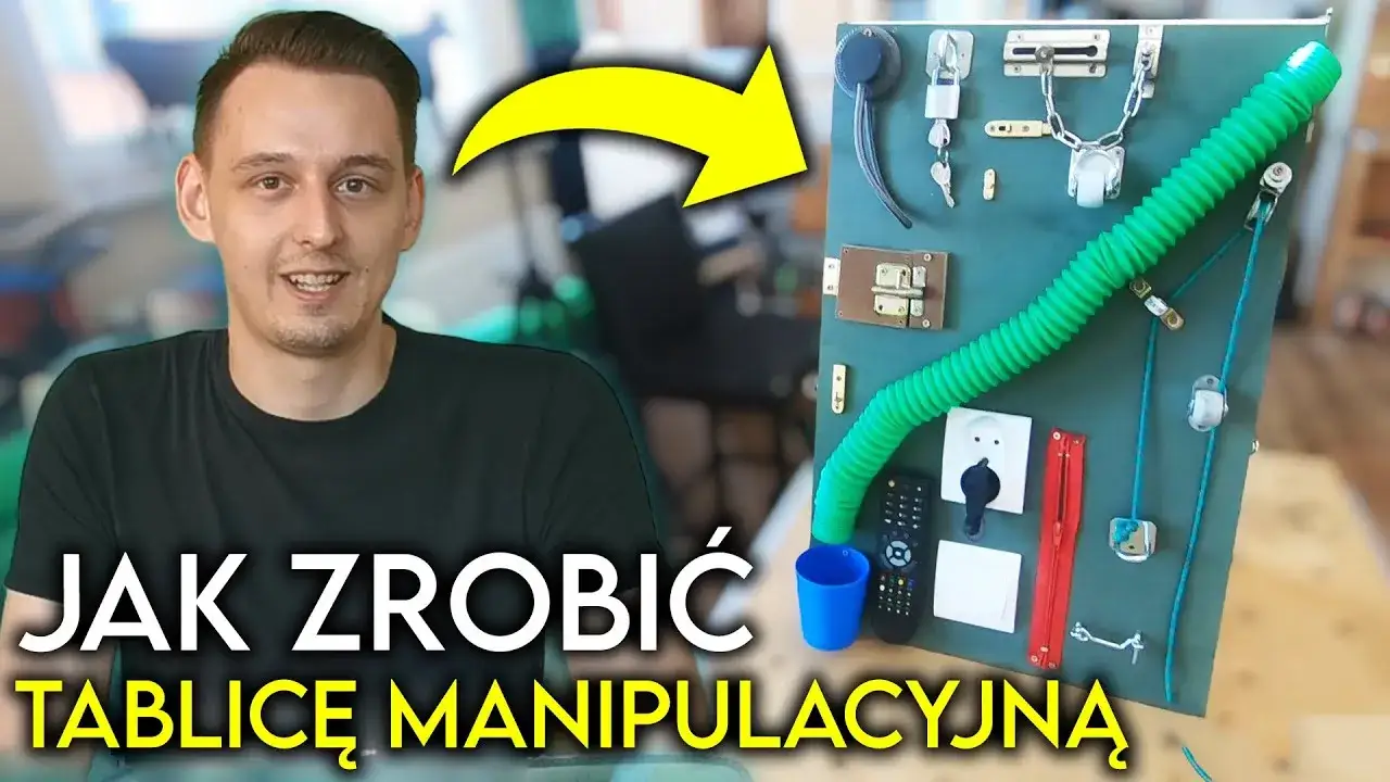 Zdjęcie Jak zrobić tablicę sensoryczną, która rozweseli Twoje dziecko i pobudzi zmysły