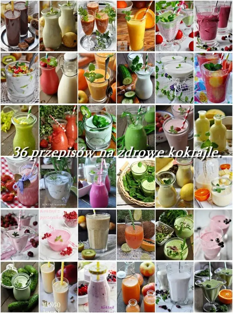 Zdjęcie Proste przepisy na zdrowe koktajle, które odmienią twoją dietę i dodadzą energii