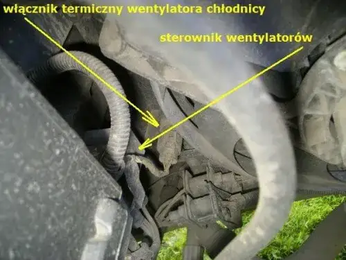 Zdjęcie Gdzie jest czujnik wentylatora chłodnicy? Kluczowe informacje i lokalizacje