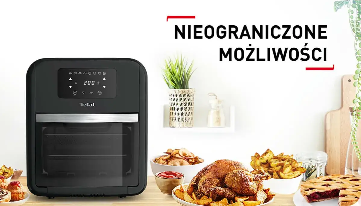 Zdjęcie Easy Fry & Grill Tefal: 8 funkcji i zdrowe gotowanie bez oleju