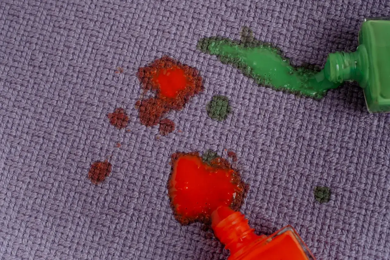 Zdjęcie Jak zmyć lakier hybrydowy z ubrania? Skuteczne metody na trudne plamy