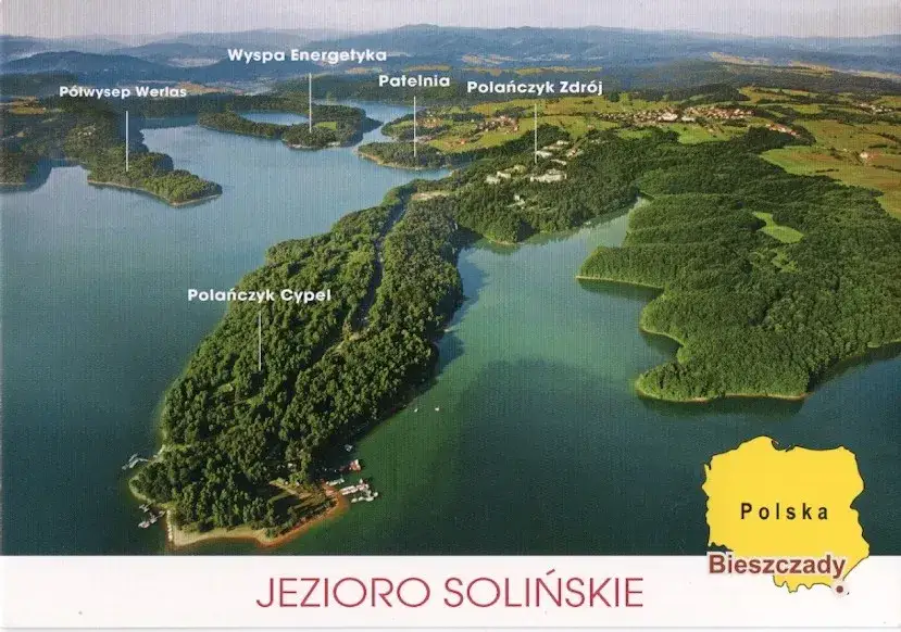 Zdjęcie Solina na mapie Polski: Gdzie dokładnie leży perła Bieszczad?