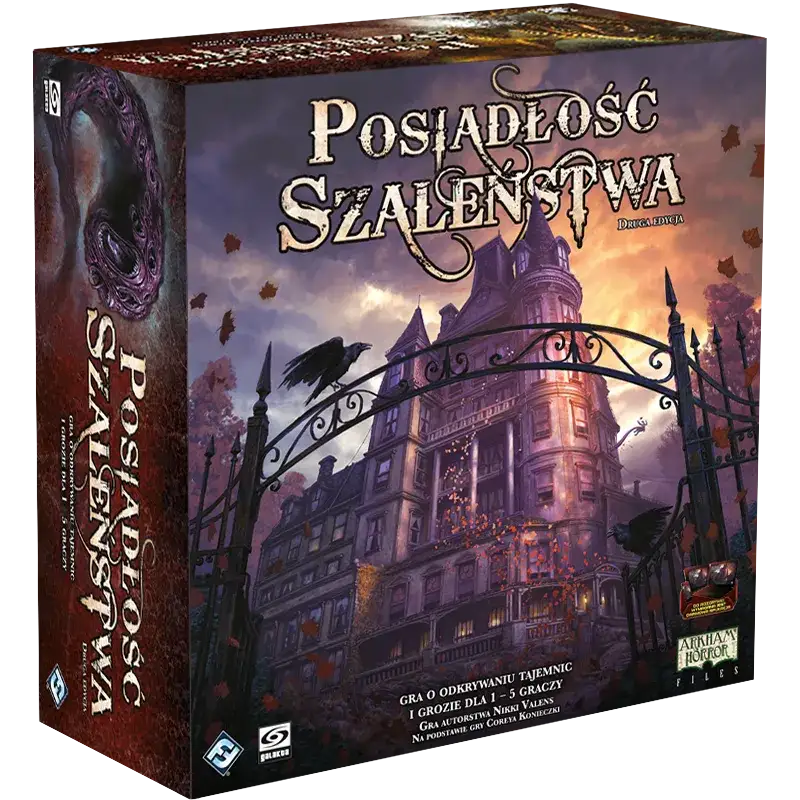 Zdjęcie Posiadłość szaleństwa gra planszowa - odkryj tajemnice i strategie