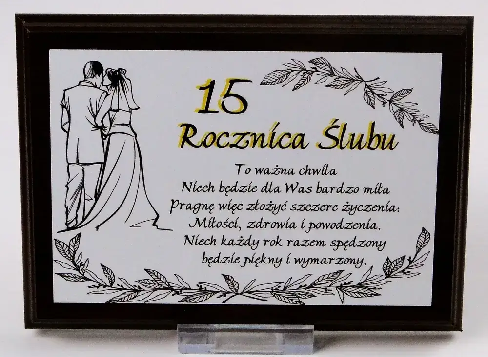 Zdjęcie 15 lat ślubu jaka to rocznica? Odkryj znaczenie kryształowej rocznicy