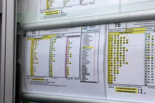 Zdjęcie Aktualny rozkład jazdy autobusów BKM Białystok – nie trać czasu na czekanie