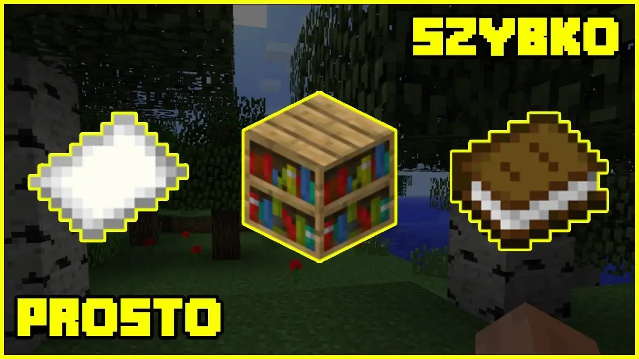 Zdjęcie Jak zrobić książkę w minecrafcie - prosty sposób na crafting i użycie