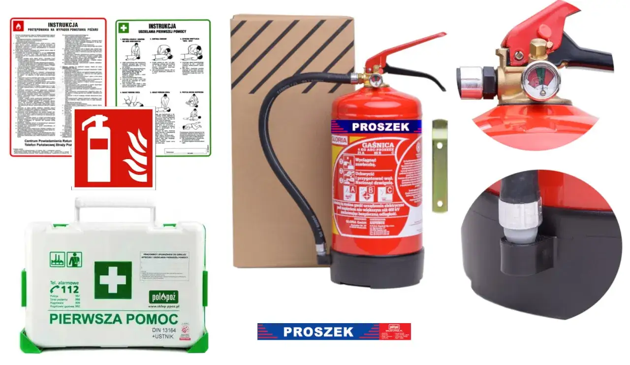 Zdjęcie Najlepsza gaśnica do warsztatu samochodowego – uniknij niebezpieczeństw