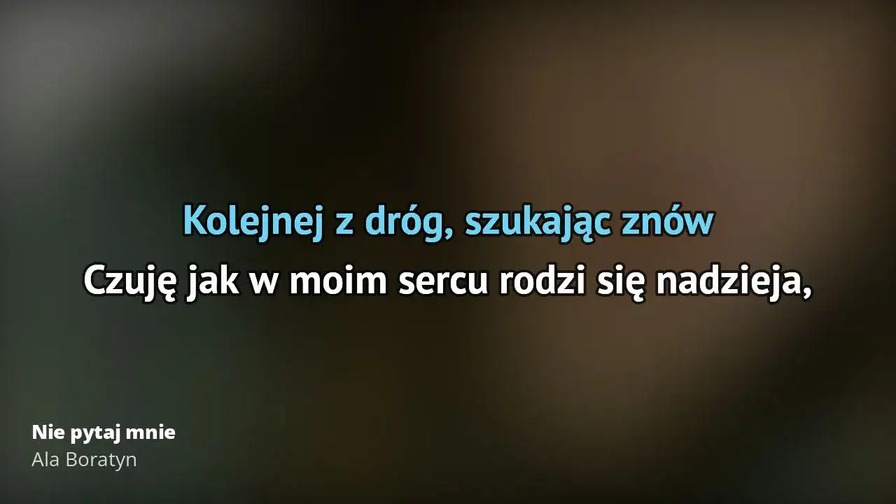 Zdjęcie Tekst piosenki Mamo nie pytaj mnie dlaczego - wymowne słowa Komarenko