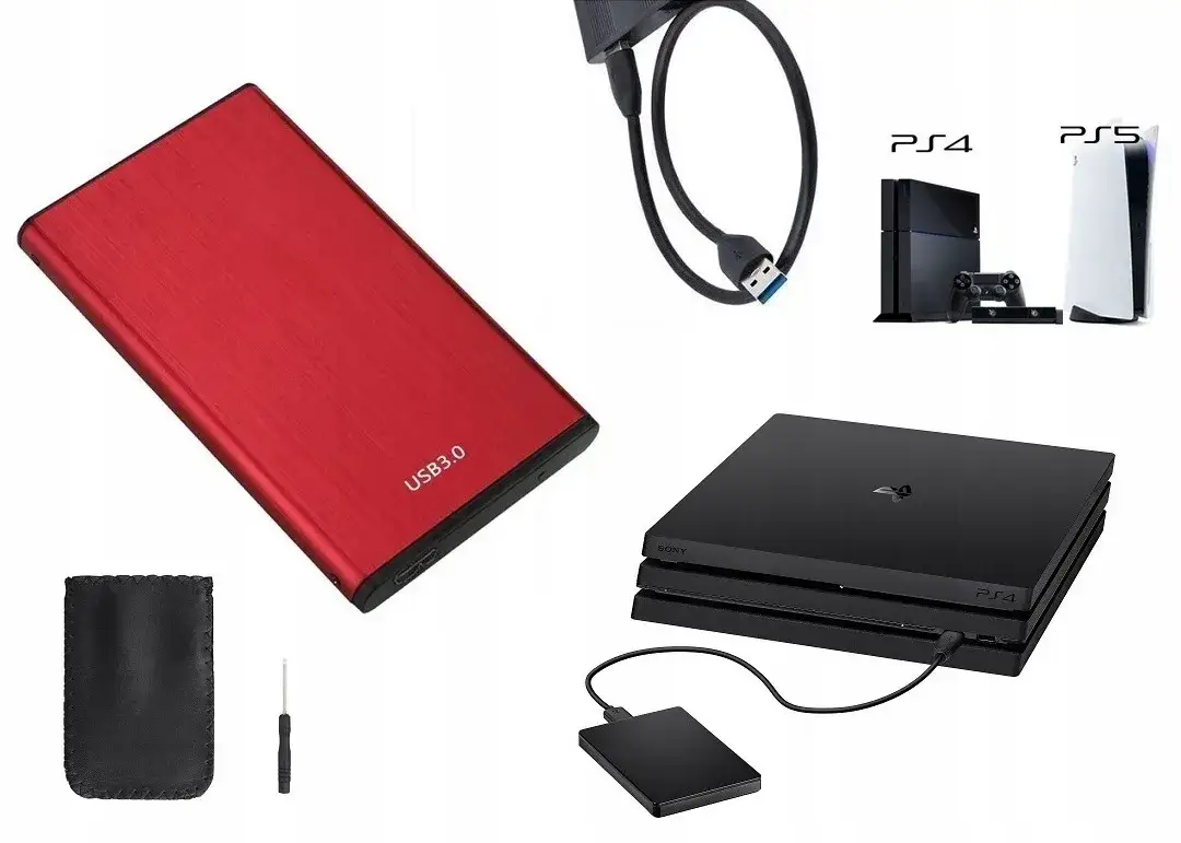 zewnętrzny dysk PS4 na PS5