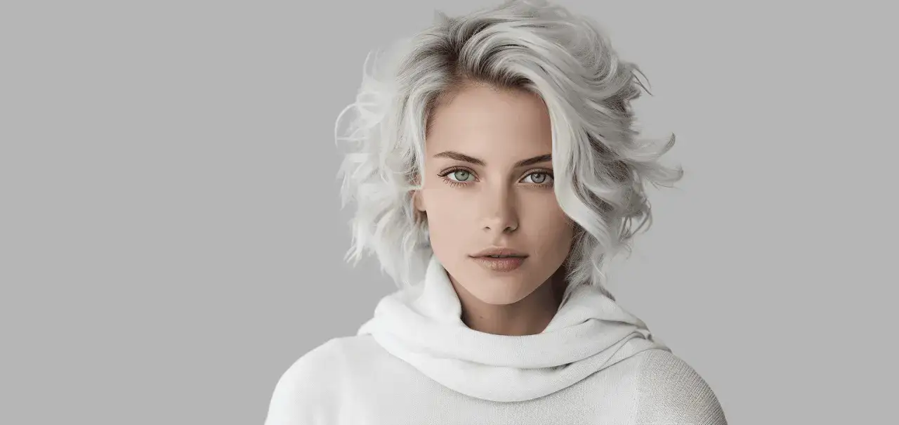 łamane loki na kr&oacute;tkich, średnich i długich włosach