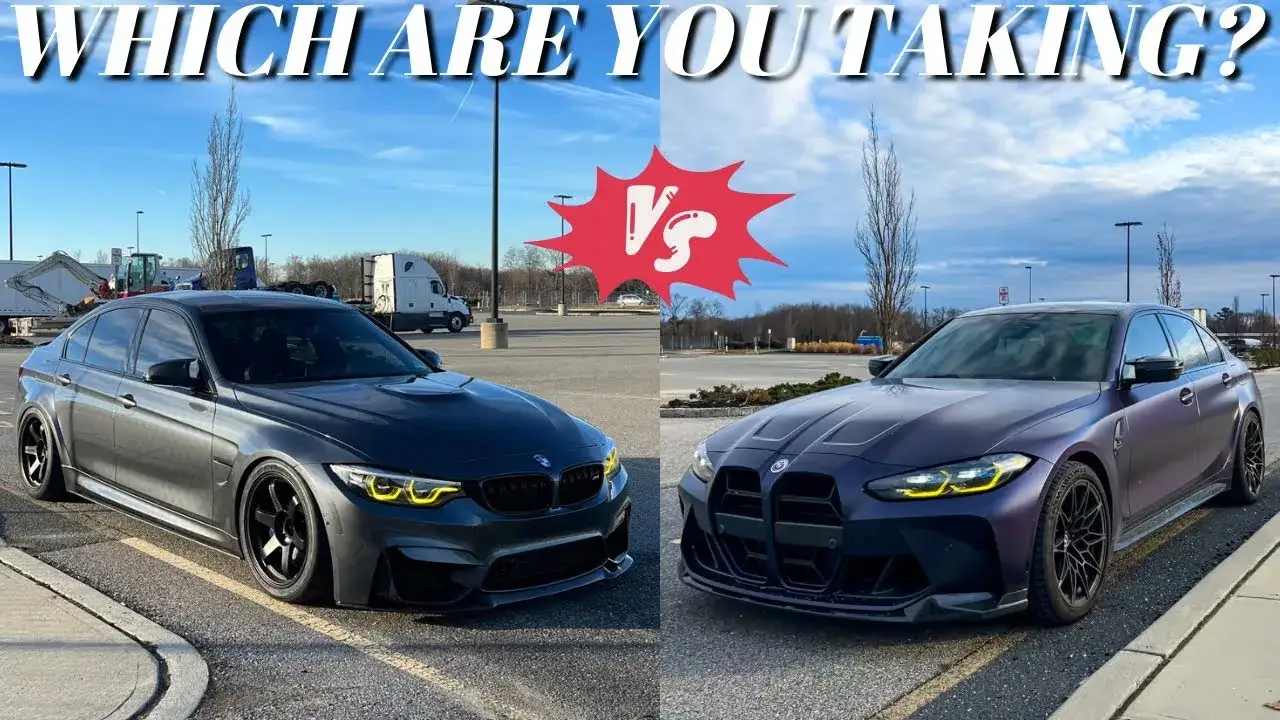 BMW M3 CS F80 vs G80 porównanie