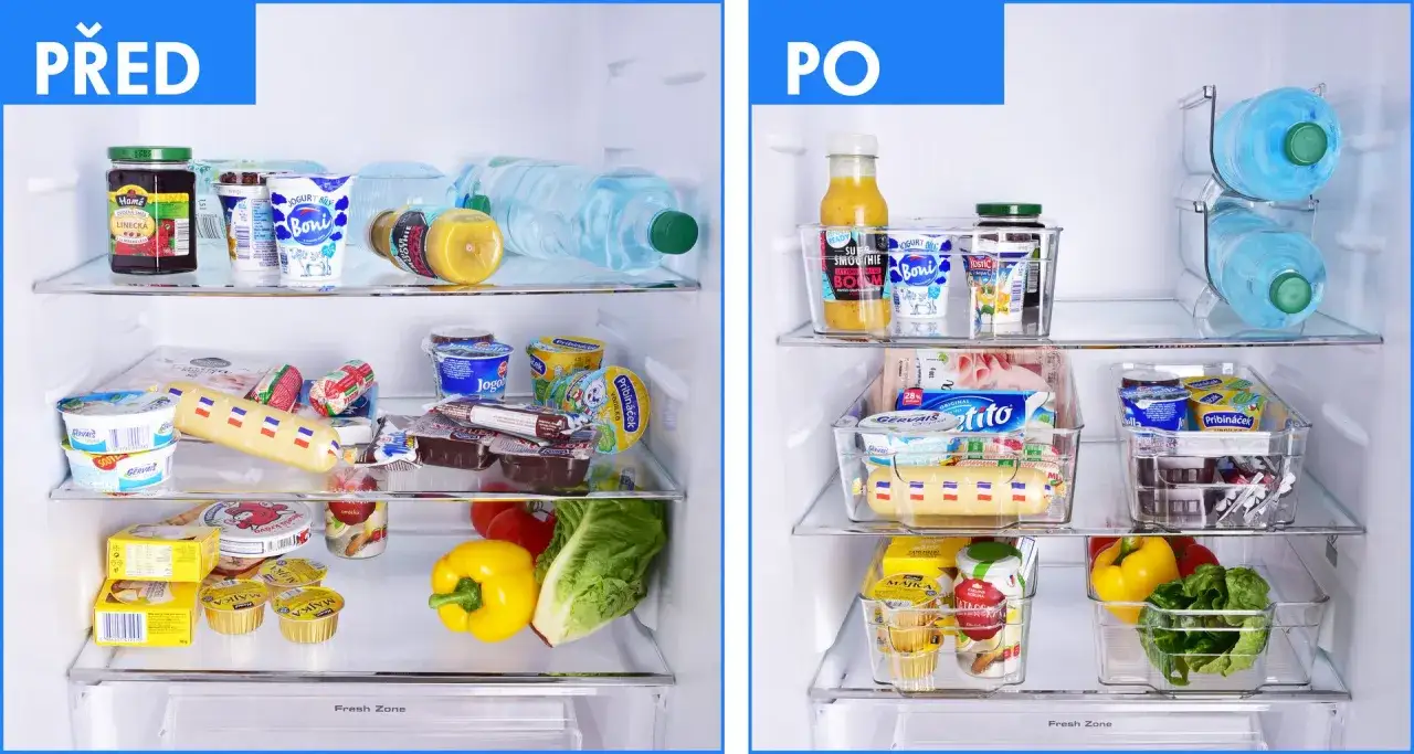 pojemniki i organizery do lodówki