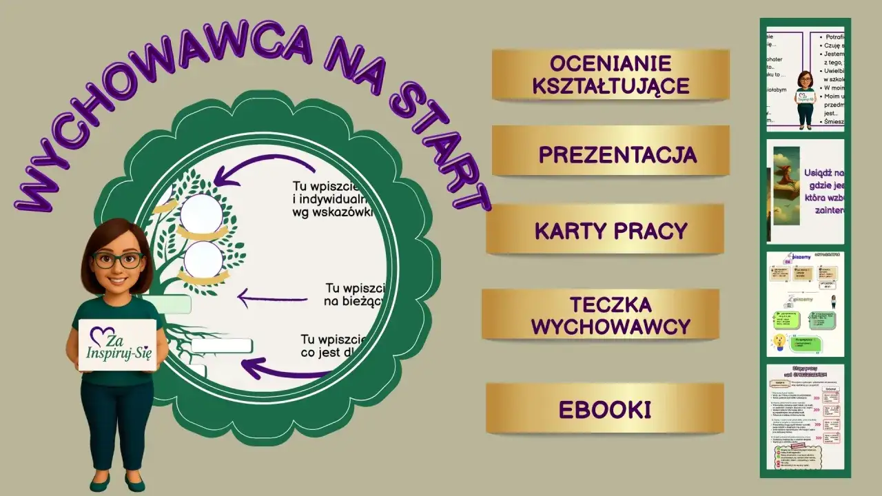dobrze zorganizowana teczka wychowawcy