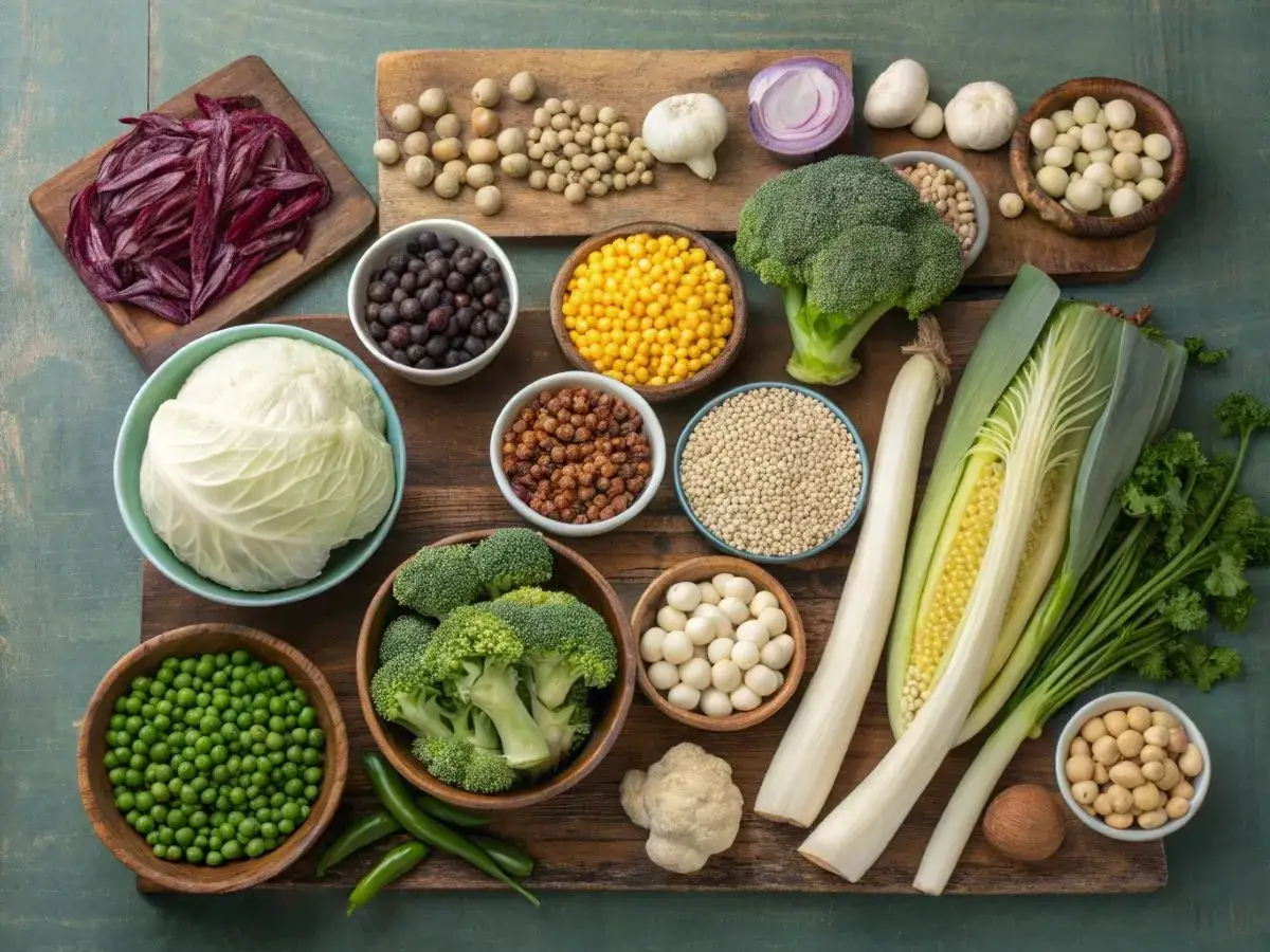 warzywa wzdymające lista