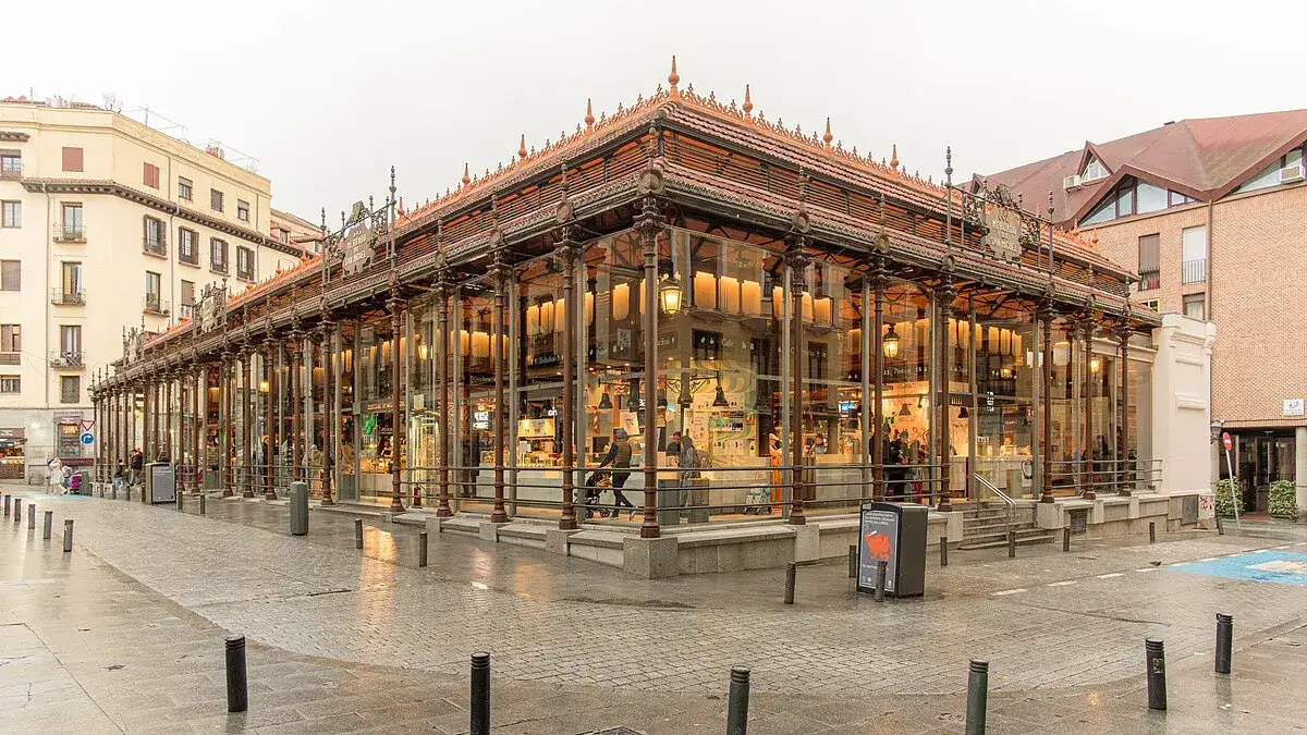 Mercado de San Miguel Madrid exterior