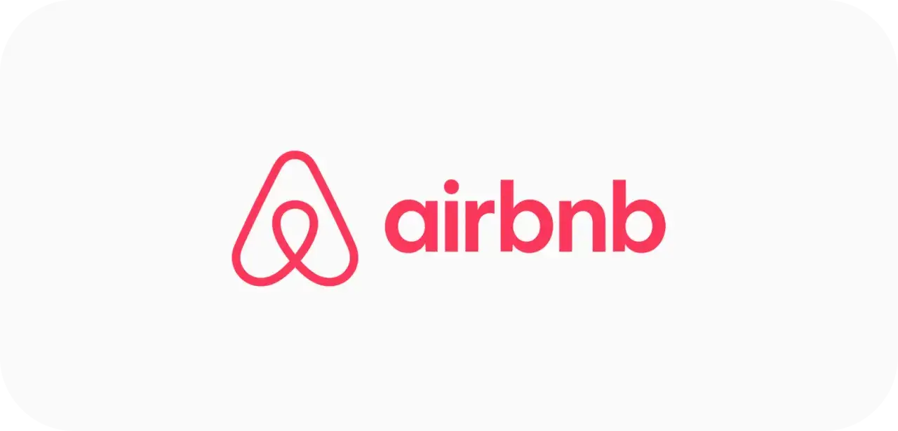 Platformy rezerwacji nocleg&oacute;w logo Booking Airbnb