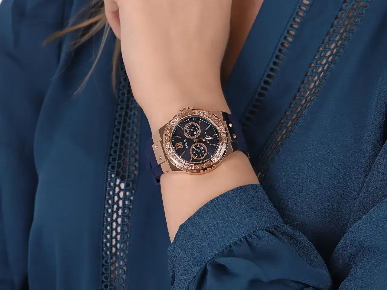 zegarki Guess Limelight, Triomphe, mesh