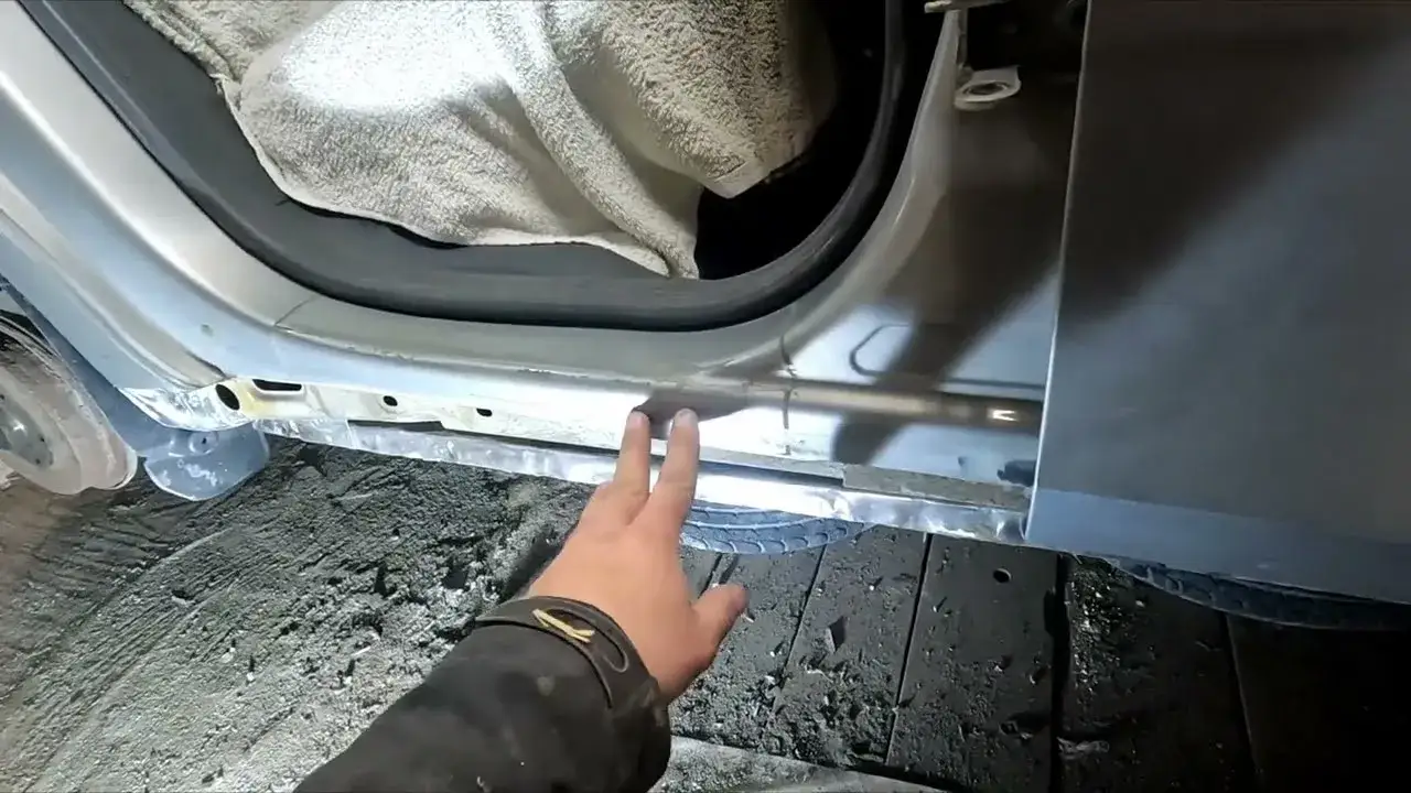 reperaturka progu samochodowego vs cały pr&oacute;g