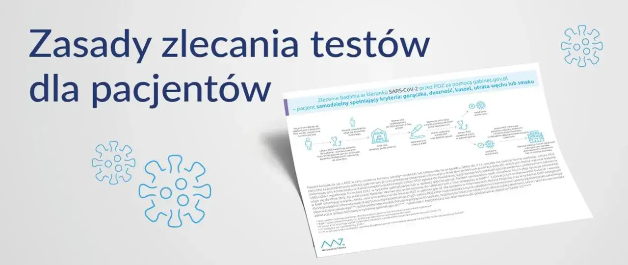 Aktualne zasady testowania na COVID-19 w Polsce