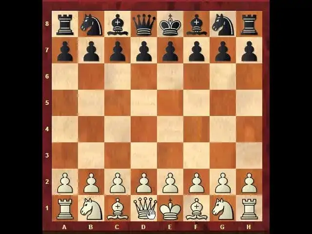 szachownica i figury szachowe rozstawienie