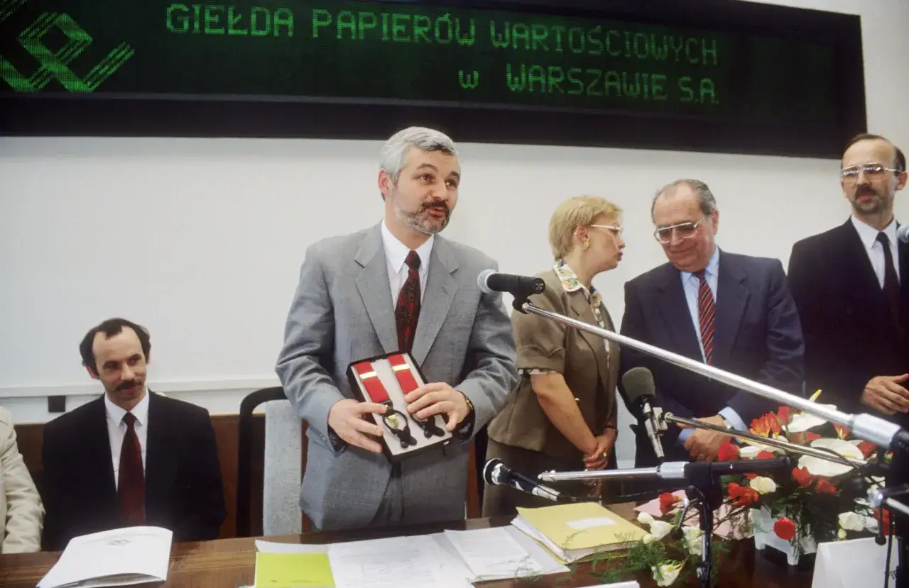 Pierwsza sesja GPW 1991