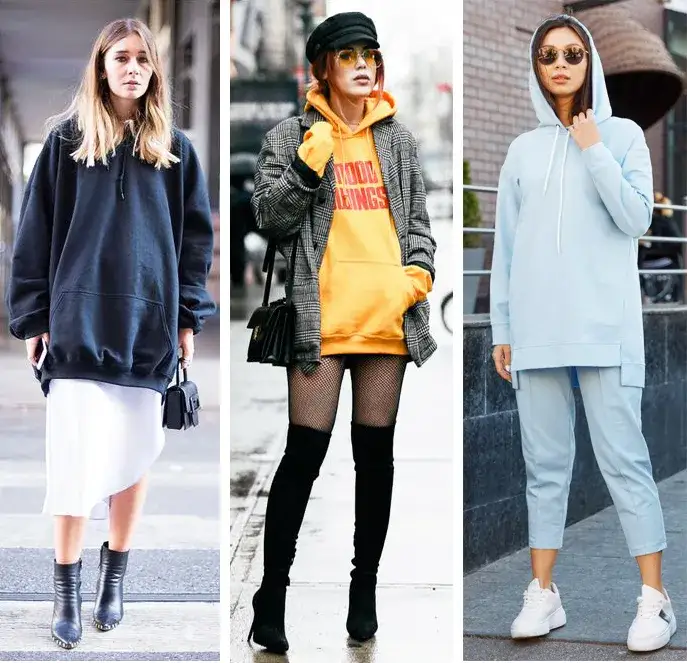stylizacje z bluzą hoodie (casual, smart casual, oversize)