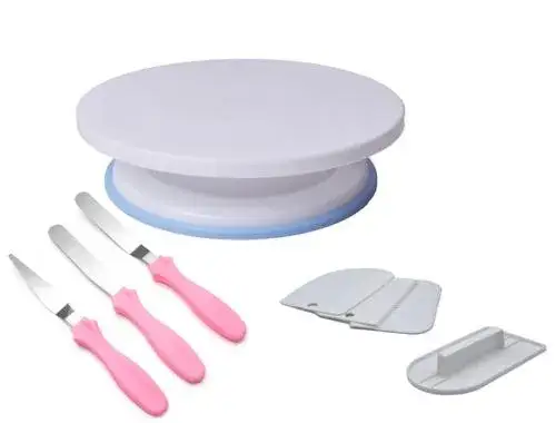 talerz obrotowy packa szpatuła tynkowanie tortu