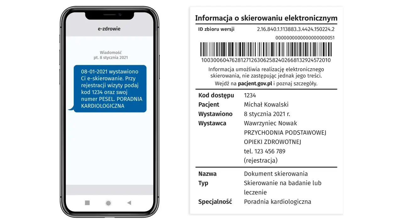 e-skierowanie na rehabilitację kod IKP