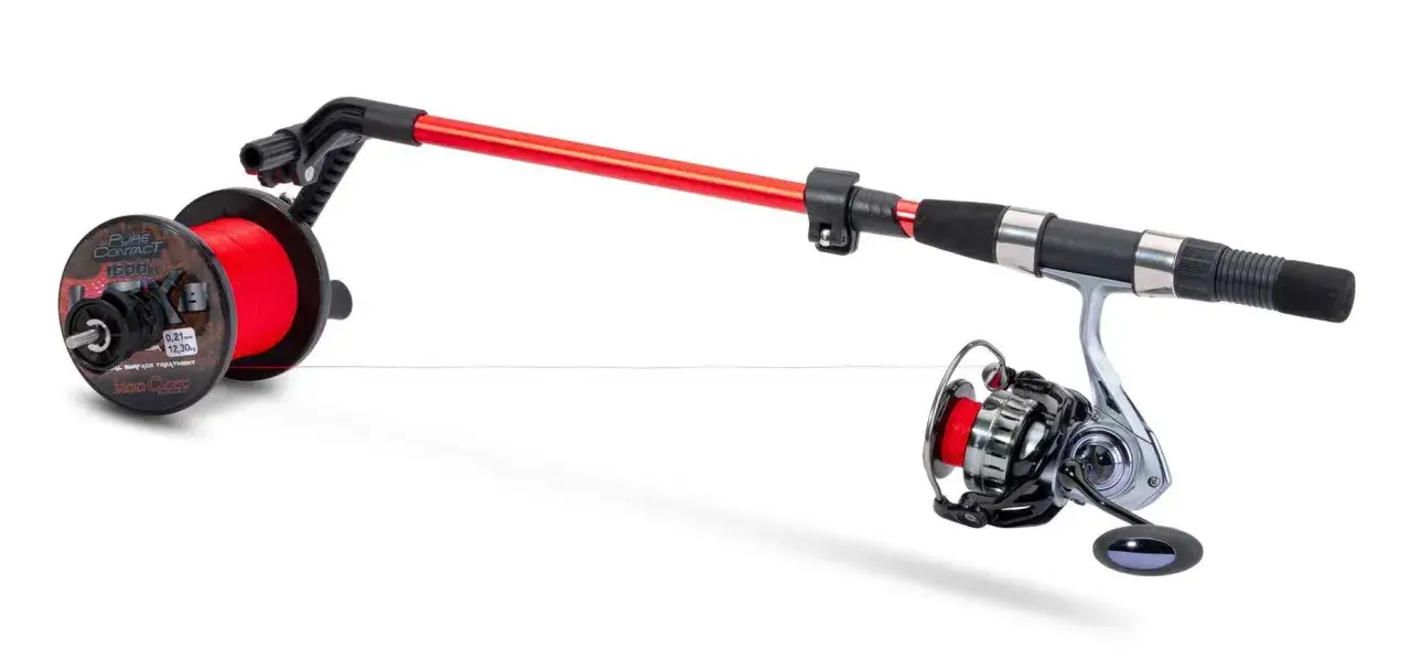 maszynka do nawijania żyłki na kołowrotek, akcesoria do nawijania żyłki