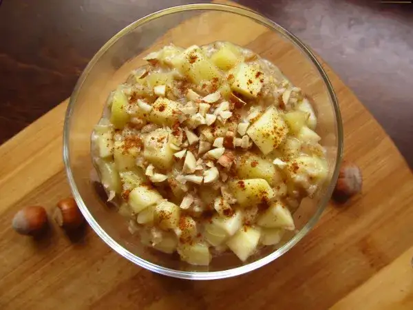 owsianka szarlotka