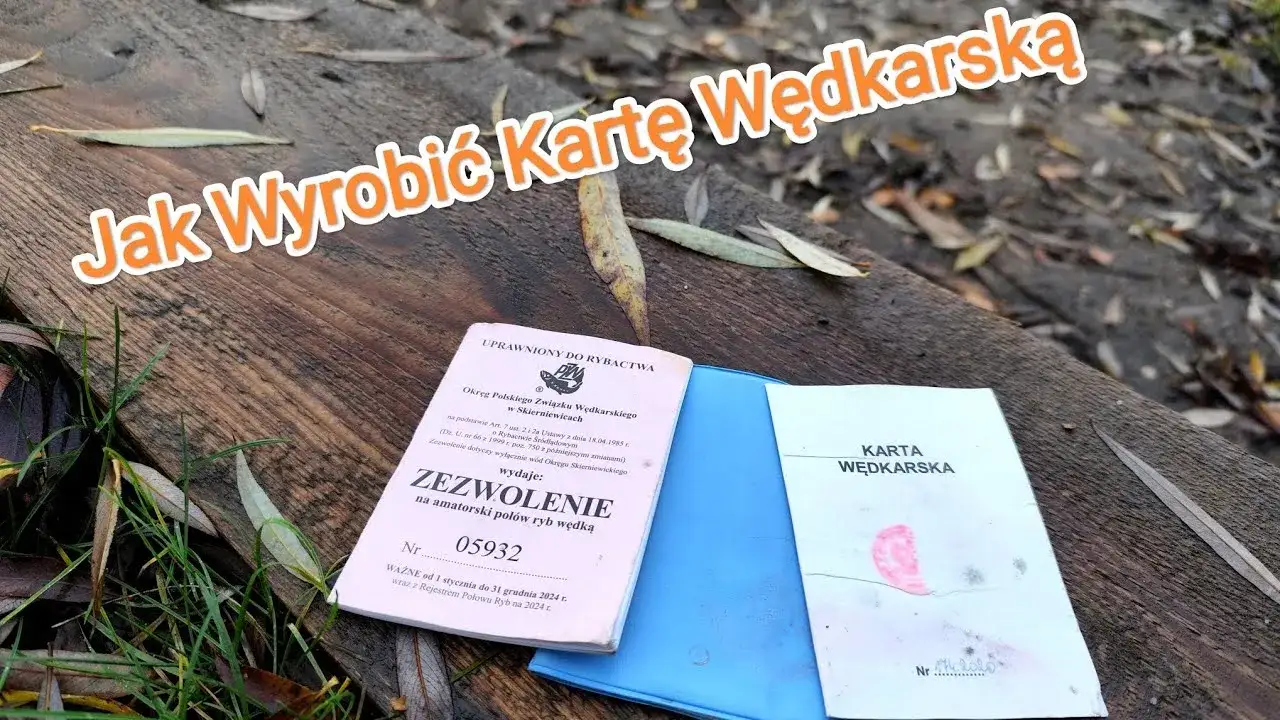 proces uzyskania karty wędkarskiej infografika