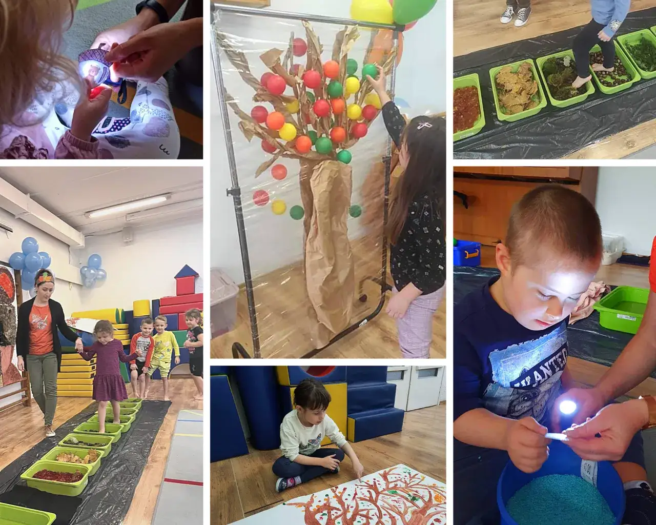 Jesienne zabawy sensoryczne dla dzieci