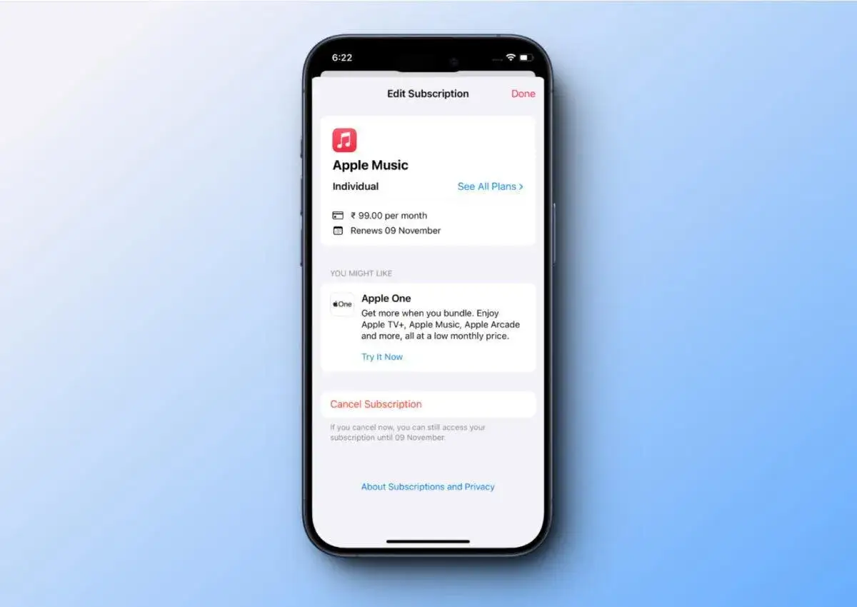 Ekran telefonu z opcją 
