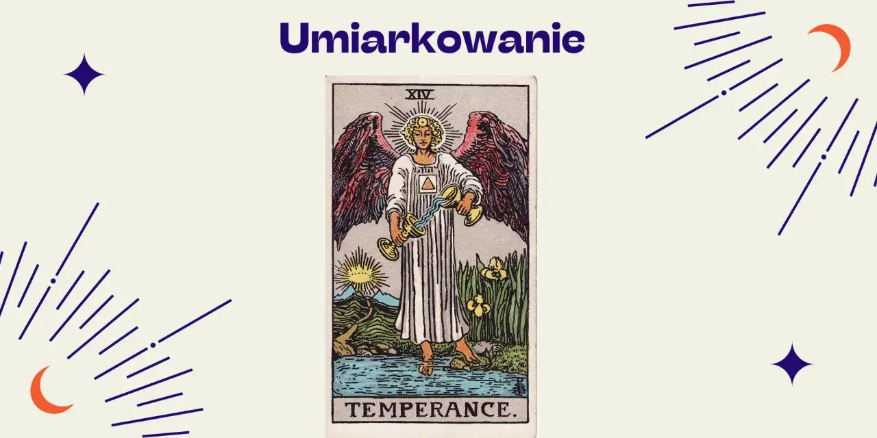 karta tarot umiarkowanie rider waite