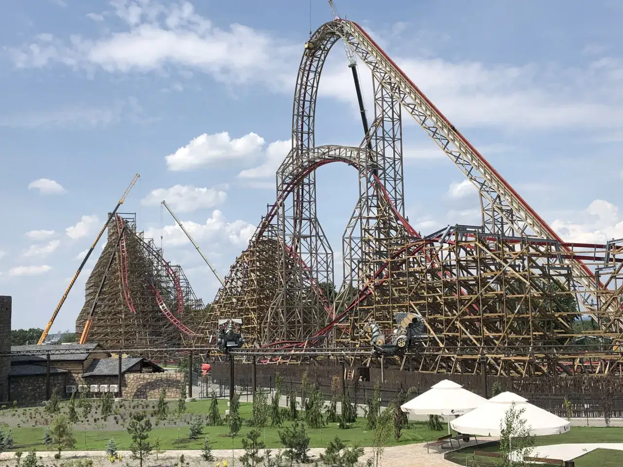 Energylandia Zadra rollercoaster