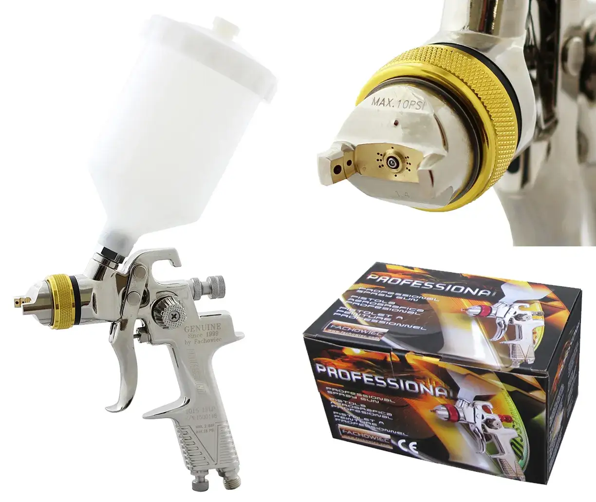 Pistolety malarskie HVLP LVLP
