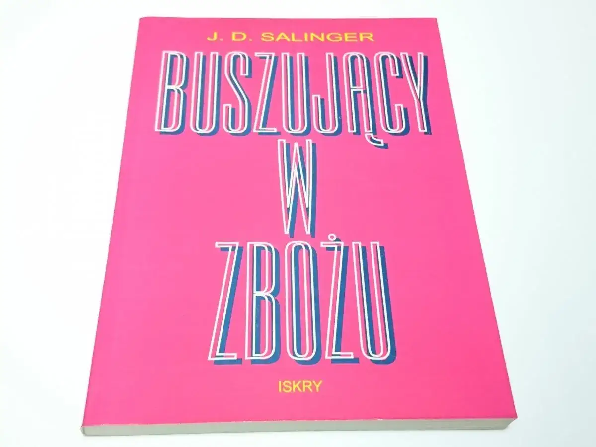 okładka książki Buszujący w zbożu J. D. Salinger