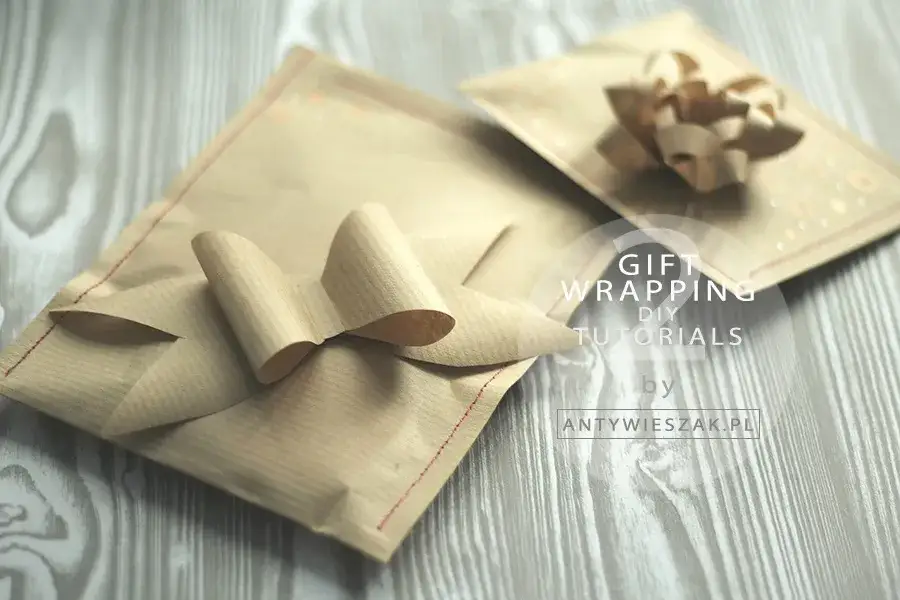 eleganckie pakowanie prezent&oacute;w diy