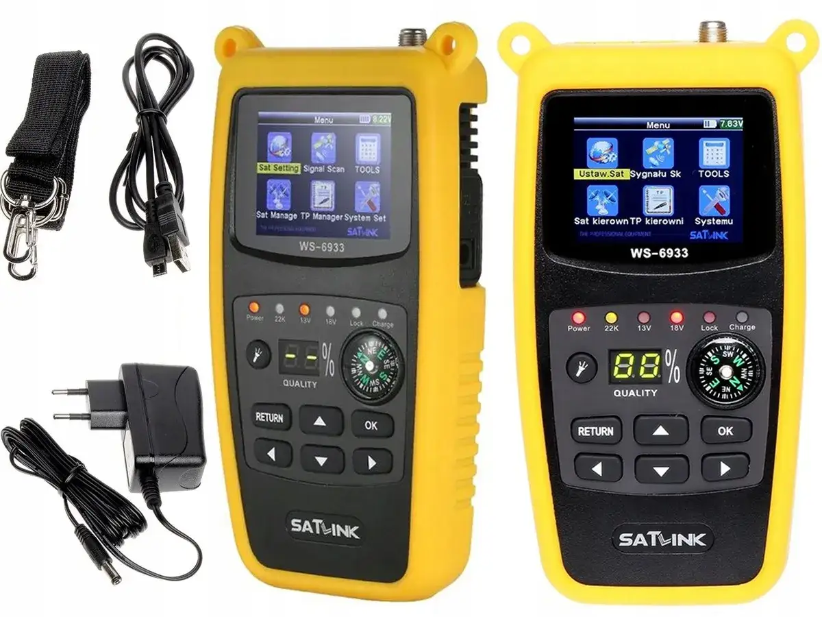 Rodzaje mierników do anten satelitarnych