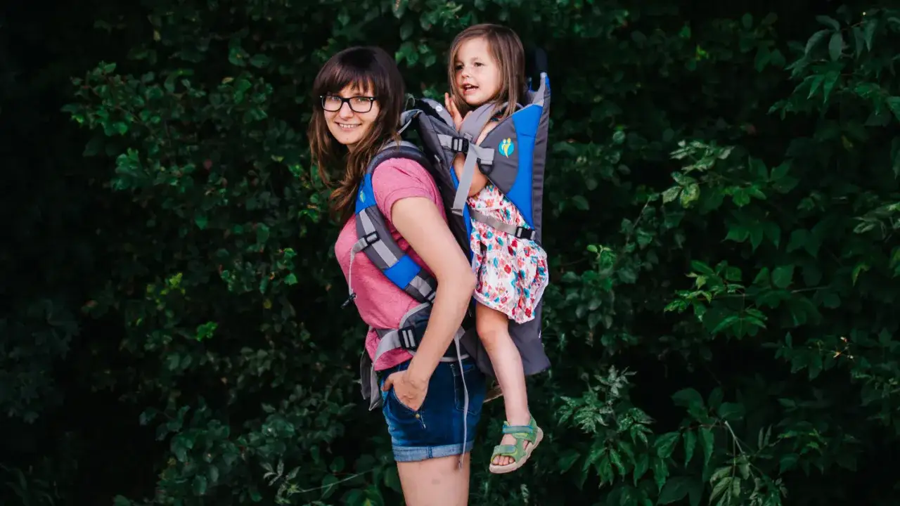 nosidło turystyczne w górach, wózek terenowy w górach