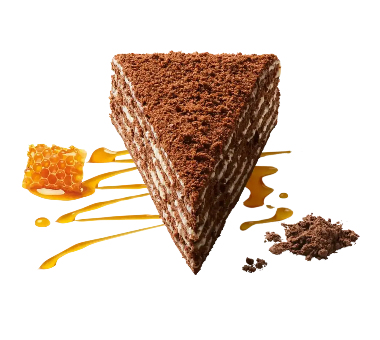 gotowe ciasto marlenka przekrój