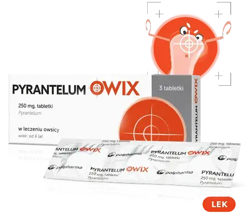 opakowanie leku Pyrantel zawiesina tabletki