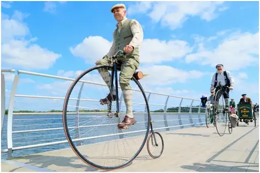 bicykl penny-farthing
