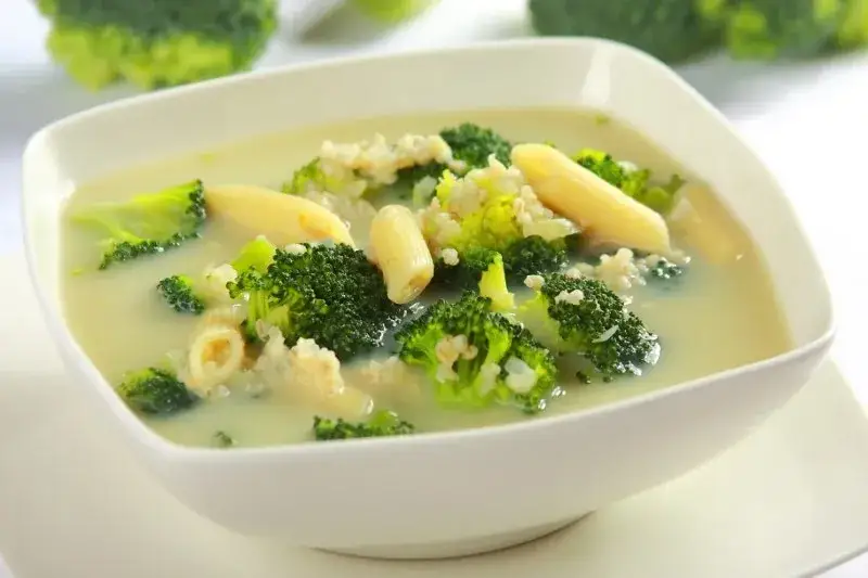 składniki na zupę brokułową