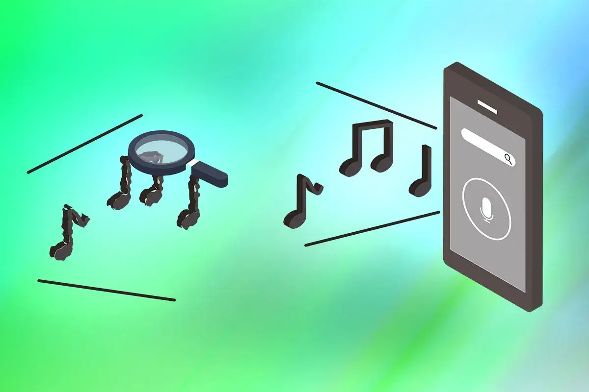 Musikerkennung über Songtextsuche