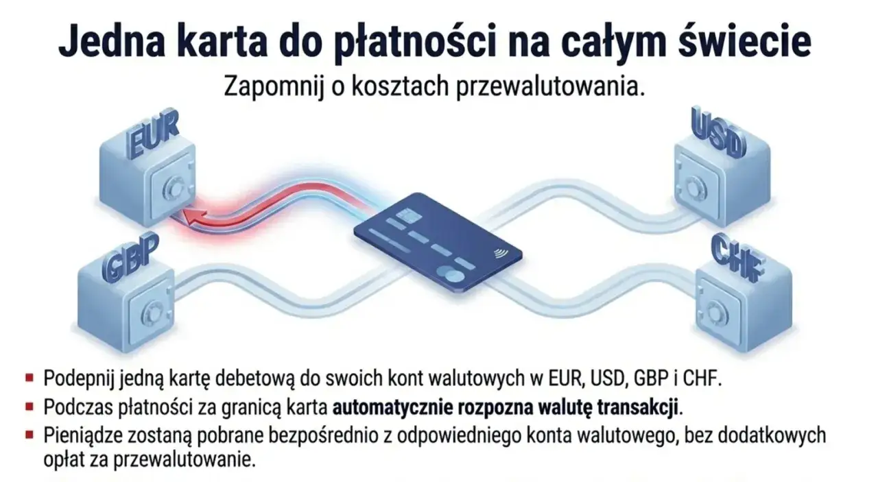 Pekao SA konto walutowe jak założyć