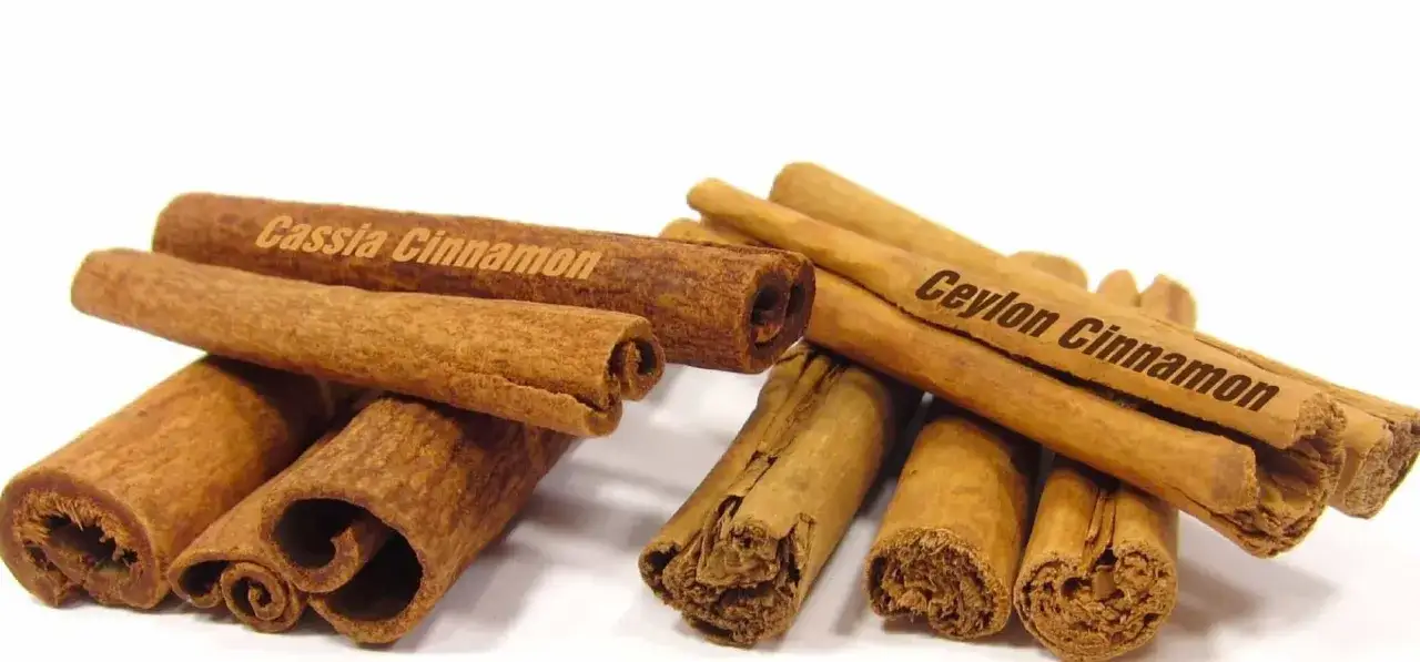 Cynamon na co pomaga? Na zdrowie i smak! Na zdjęciu cynamon cejloński i kasja, oba rodzaje cynamonu mają wiele prozdrowotnych właściwości.