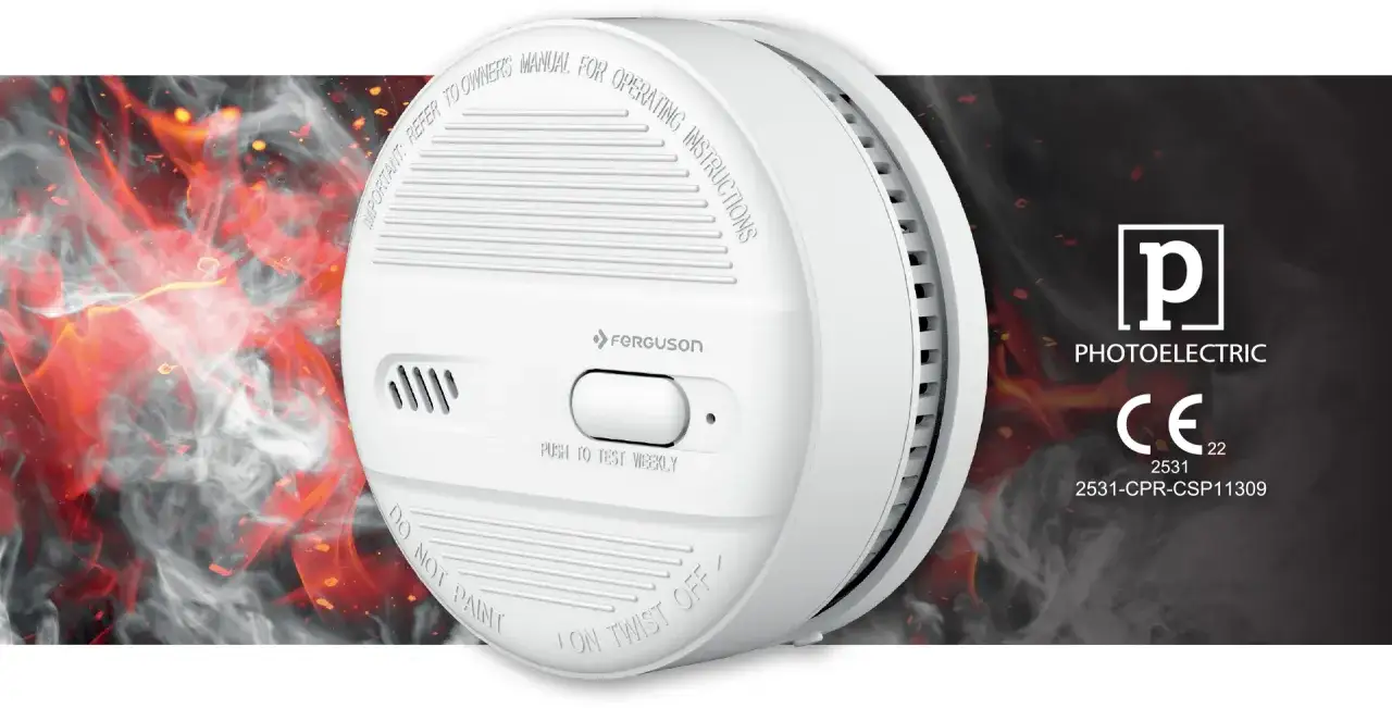 Czujnik dymu i para z gotowania